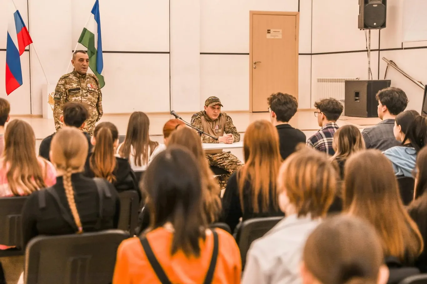 Встреча с героем!